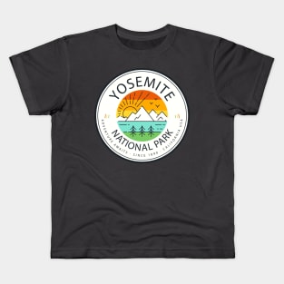 Yosemite National Park Kids T-Shirt